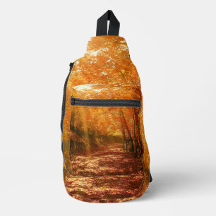 Beautiful autumn sling bag