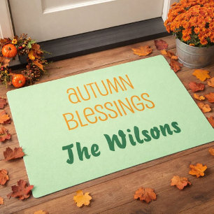 Beautiful Autumn Theme  Doormat