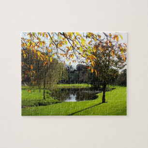 Beautiful autumnal scene in Jersey Jigsaw Puzzle