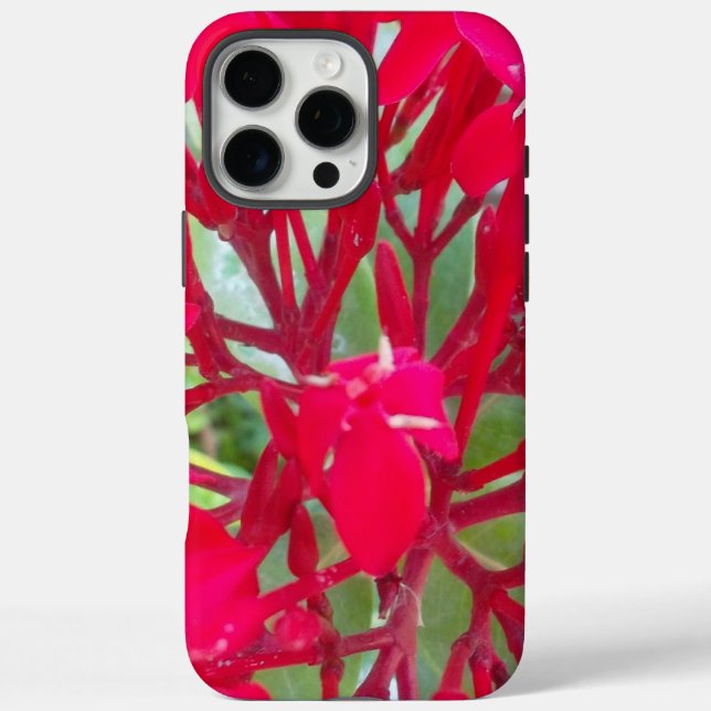 Beautiful Awesome Red flowers personalised iPhone Case-Mate iPhone Case (Back)