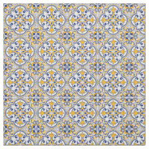 💙💛Beautiful Azulejos Fabric