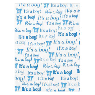Beautiful Baby Boy Shower Infant Custom Gift Tablecloth