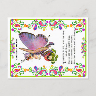 Beautiful baby butterfly images postcard