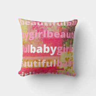Beautiful Baby Girl Collection Cushion