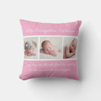 Beautiful Baby Girl Pink Photo Religious Quote