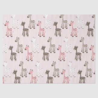 Beautiful Baby Pink Giraffe Tissue Paper