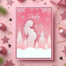 Beautiful Baby Shower Invitation Announcement card