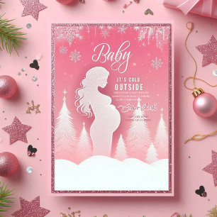 Beautiful Baby Shower Invitation Announcement card