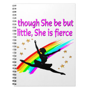 BEAUTIFUL BALLERINA DANCER DESIGN NOTEBOOK