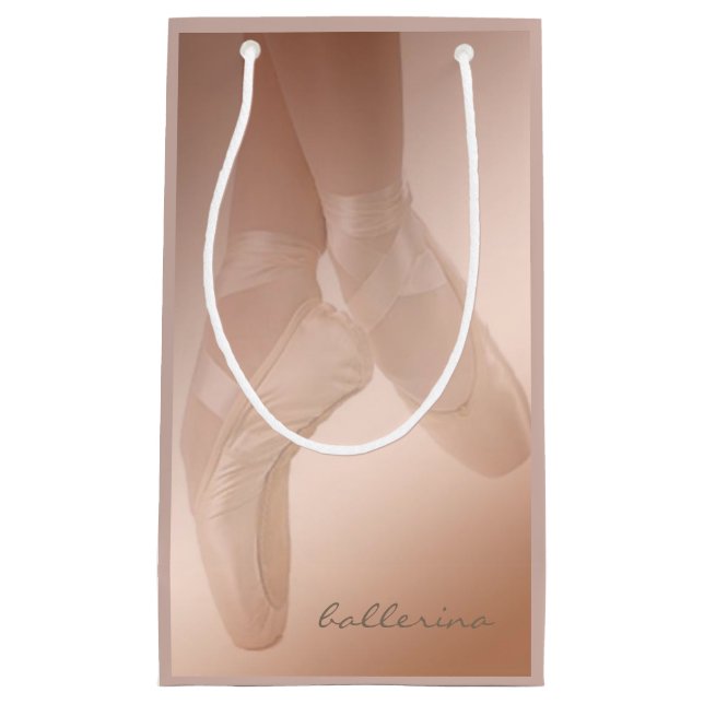 Beautiful Ballerina Gift Bag (Front)