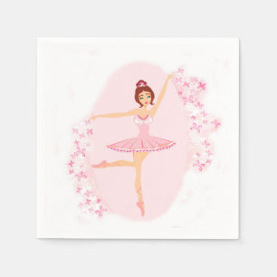 Beautiful ballerina  Napkin