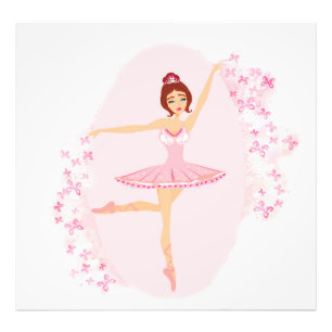 Beautiful ballerina  Photo Enlargement Print