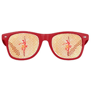 Beautiful ballerina retro sunglasses