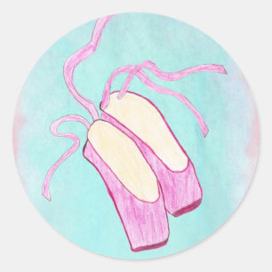 Beautiful Ballet Shoes Sticker