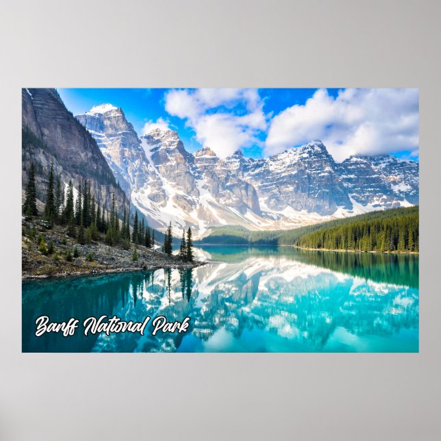 Beautiful Banff National Park, Alberta, Canada Poster (Front)