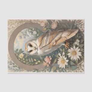 Beautiful Barn Owl Wildlife Tissue Paper