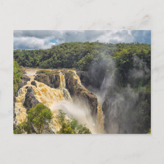 Beautiful Barron Falls at Kuranda Postcard