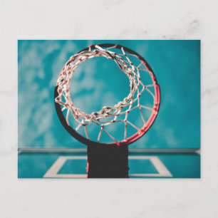 Beautiful Basketball Artwork Postcard