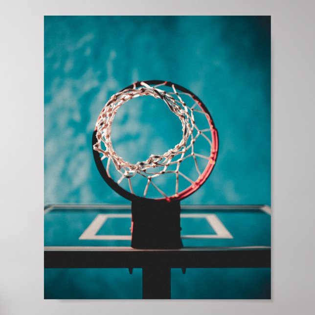 Beautiful Basketball Artwork Poster (Front)