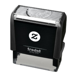 Beautiful Basketball Artwork Self-inking Stamp