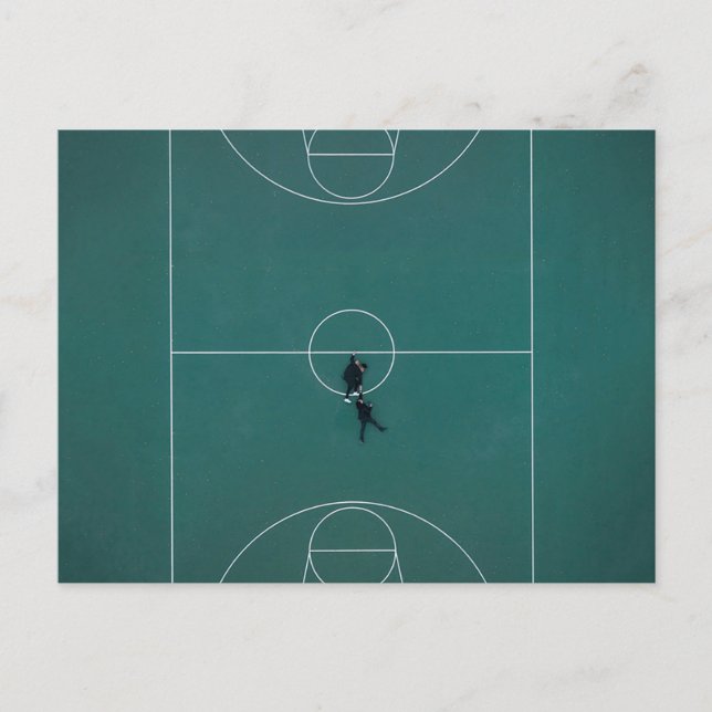 Beautiful Basketball Design Postcard (Front)