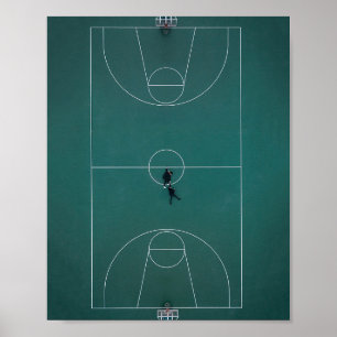 Beautiful Basketball Design Poster