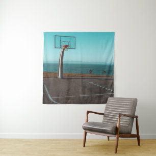 Beautiful Basketball Hoop Tapestry