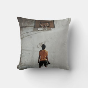 Beautiful Basketball Photography Cushion