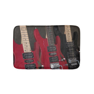 Beautiful Bass Guitar Bath Mat