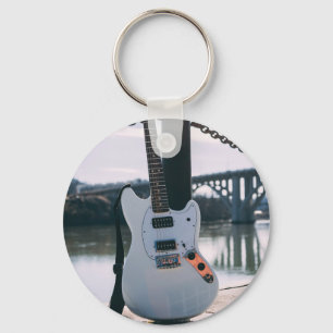 Beautiful Bass Guitar Key Ring