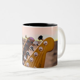 Beautiful Bass Guitar Two-Tone Coffee Mug