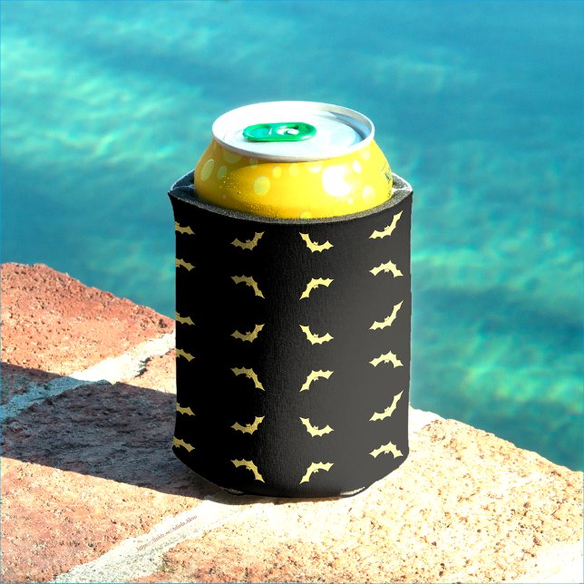Beautiful Bat Can Coolers  (Beautiful Bat Can Coolers. Love it? GET it! Shop Halloween Treats for more great finds now)