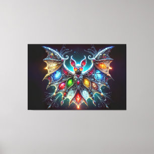 Beautiful Bat Canvas Print