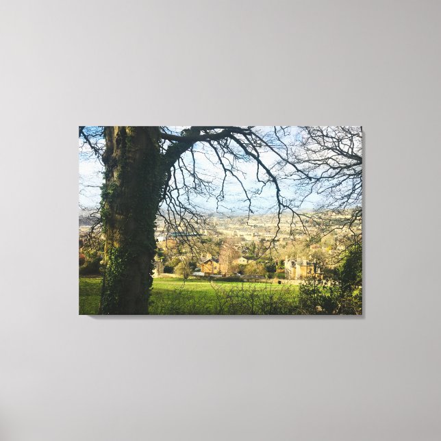 Beautiful Bath, England Canvas Print (Front)