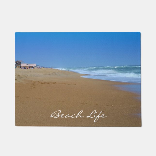 Beautiful Beach-Beach Life by Shirley Taylor Doormat (Front)