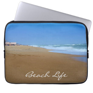 Beautiful Beach-Beach Life by Shirley Taylor Laptop Sleeve