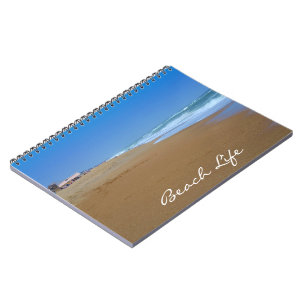 Beautiful Beach-Beach Life by Shirley Taylor Spiral Notebook