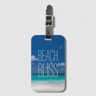 Beautiful Beach Bliss Luggage Tag