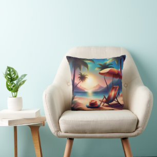 beautiful beach cushion