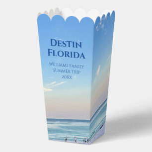 Beautiful Beach Event Custom Ocean Photography Favour Box