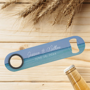 Beautiful Beach Horizon Personalised Wedding