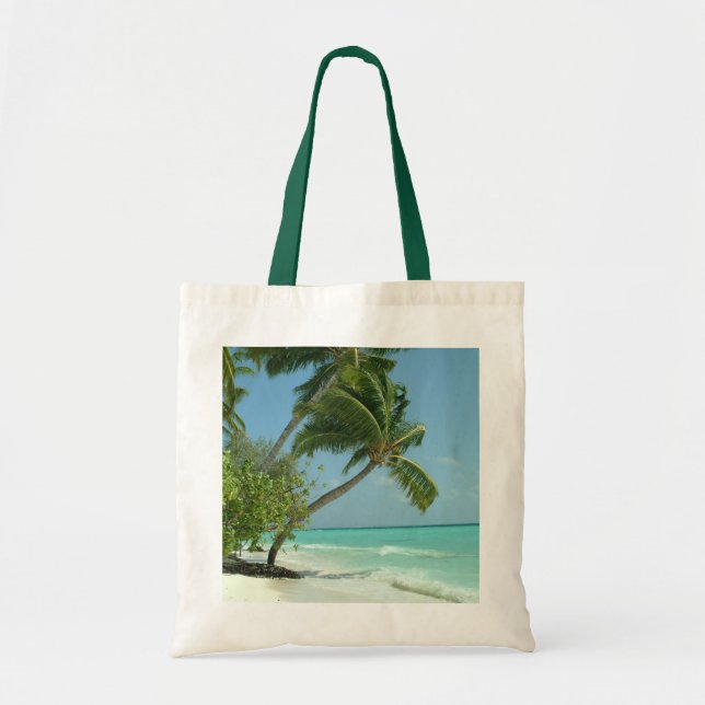 Beautiful Beach, Maldives Tote Bag (Front)