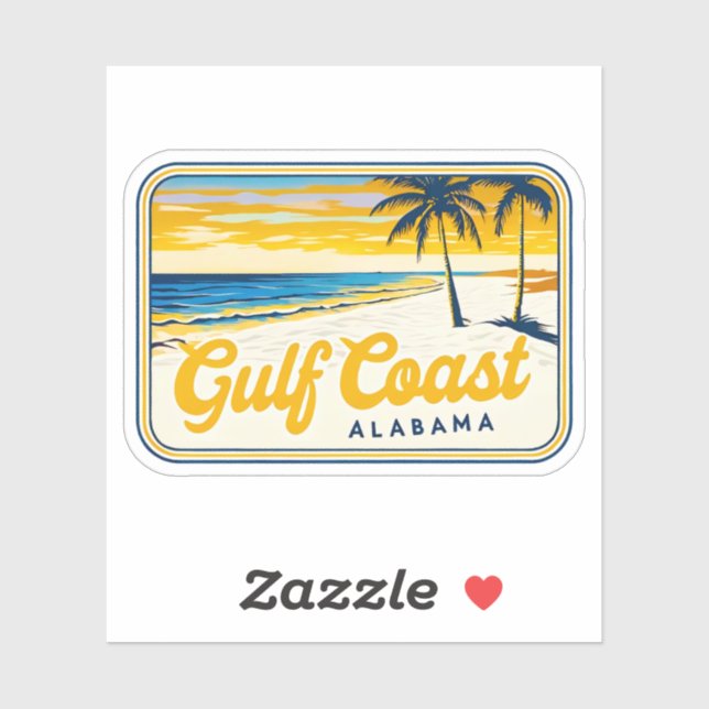 Beautiful beach of Gulf Coast-Alabama (Sheet)