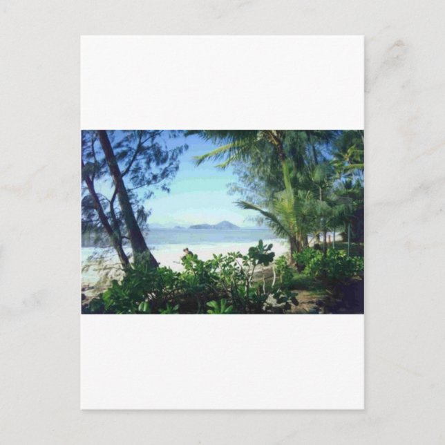 BEAUTIFUL BEACH POSTCARD (Front)