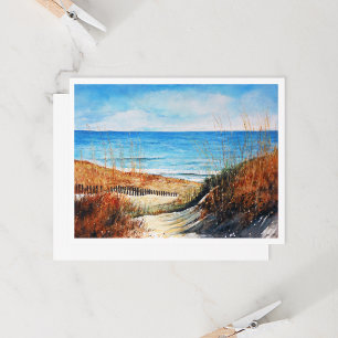 Beautiful Beach Sand Dunes Art