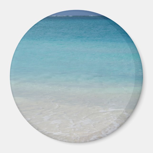 Beautiful Beach | Turks and Caicos Photo Magnet (Front)