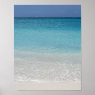 Beautiful Beach | Turks and Caicos Photo Poster