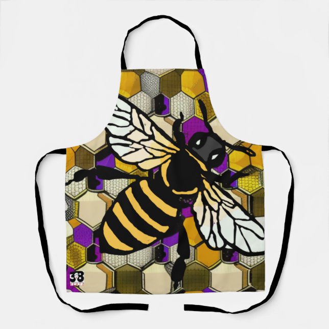 Beautiful Bee Apron (Front)