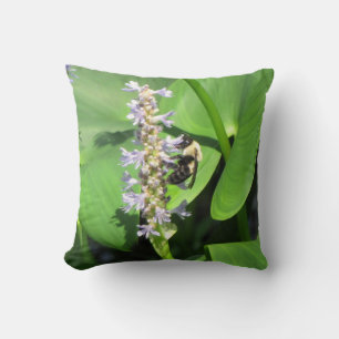 Beautiful Bee Throw Pillow