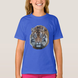 Beautiful Bengal Tiger Face Photo T-Shirt